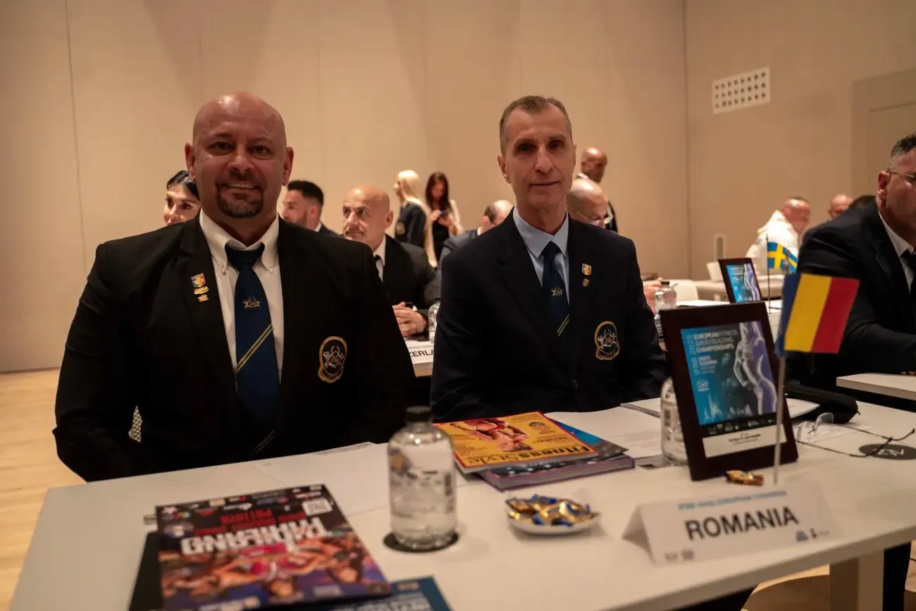 Delegația României la Congresul European IFBB, Santa Susanna 2025