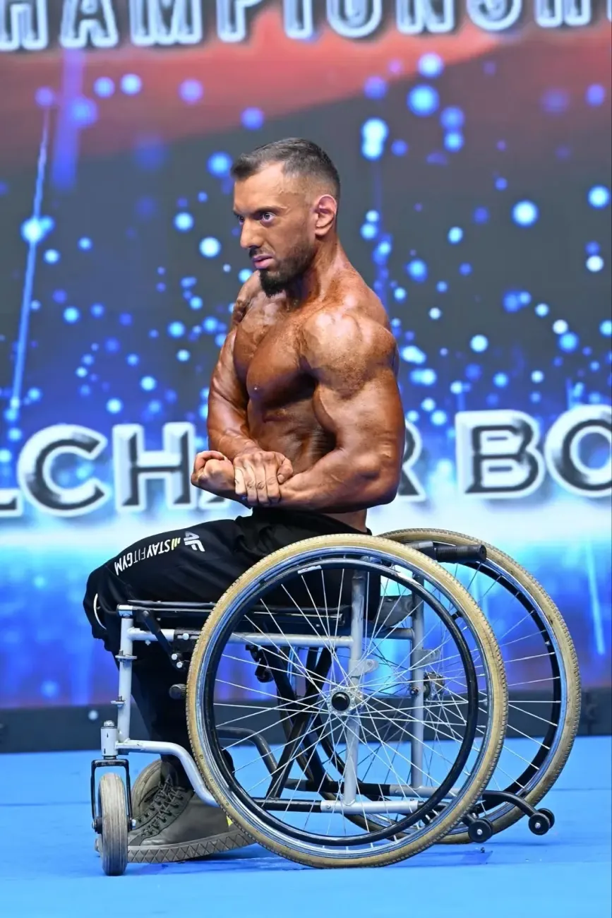 Wheelchair — sportiv FRCF pe scenă