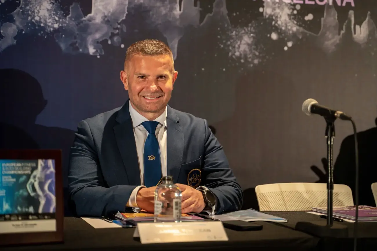 Gabriel Toncean, președintele Federației Române de Culturism și Fitness