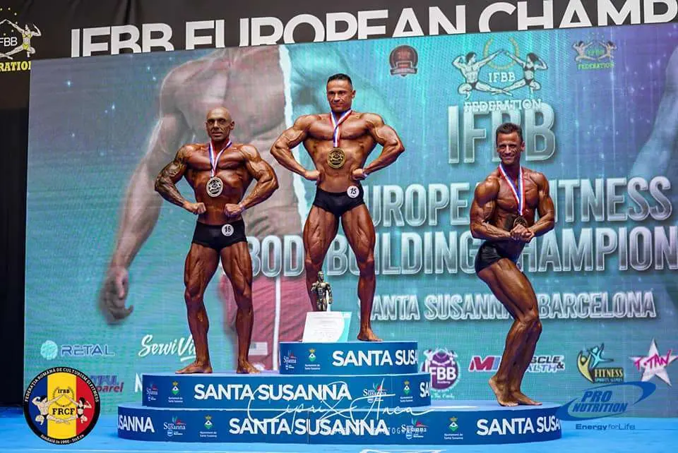 Locul 1 la categoria Master Man’s Games Classic Bodybuilding Open – Dragoș Enuța
