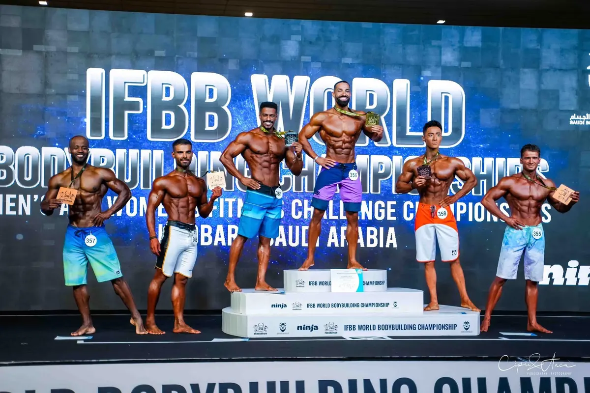 România, performanță extraordinară la Campionatul Mondial de Culturism și Fitness Challenge 2025 – Al Khobar, Arabia Saudită